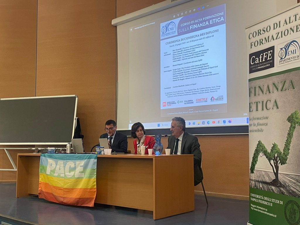 cerimonia consegna diplomi caffe
